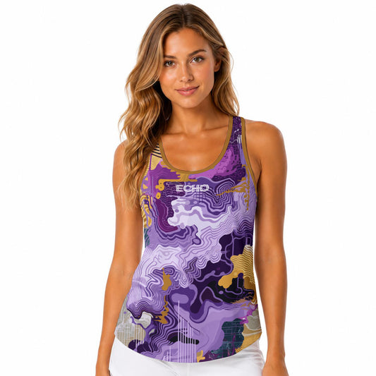 Coral Sport Tank | Built-In Bra