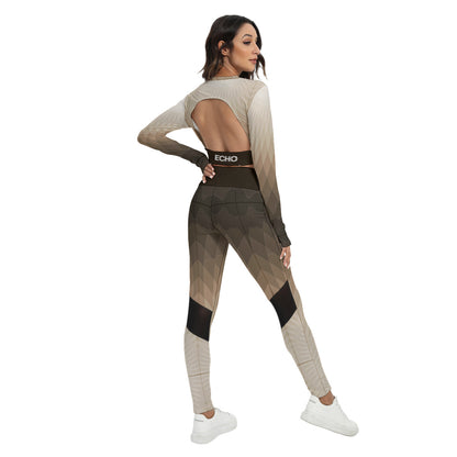 Yogi Sport Set | Backless Top & Leggings