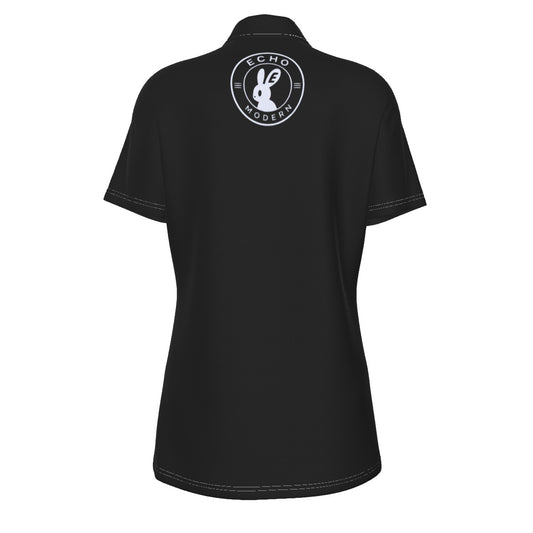 Women's Black Ebun UV Polo