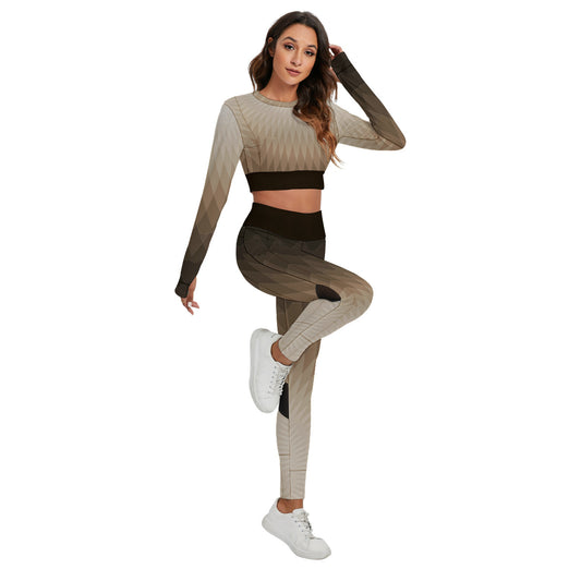 Yogi Sport Set | Backless Top & Leggings